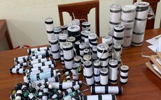 Nhóm học sinh ở Hà Tĩnh tự chế pháo nổ