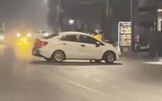 Tài xế vi phạm nồng độ cồn, hất văng CSGT lên nắp ca-pô để bỏ chạy ở Thái Nguyên