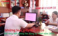 Những loại giấy tờ cần có khi thay đổi thông tin đăng ký thuế cho bản thân và người phụ thuộc năm 2025