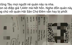 4 con sò điệp giá hơn 1,4 triệu đồng, quán ăn ở Vũng Tàu "bị soi"