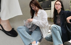Không thích diện giày cao gót thì hãy học phụ nữ Hàn diện 5 kiểu giày bệt này khi tới công sở