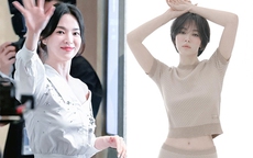 Ngắm vòng eo siêu thực của Song Hye Kyo, khán giả tò mò cách giảm 17kg của người đẹp