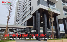 Giá nhiều căn hộ studio tại Long Biên, Hà Nội vượt 2 tỷ đồng/căn