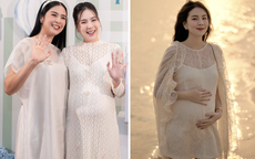 Khoe có con đầu lòng, nhan sắc 2 'mẹ bầu' MC Mai Ngọc và Ngọc Hân gây chú ý