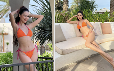 Hoa hậu quê Khánh Hòa khoe bộ bikini chào hè nóng bỏng