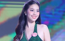 Vẻ rạng ngời của nữ quân nhân ở Hoa hậu Việt Nam