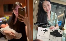 MC Mai Ngọc gây thán phục khi thực hành 'giáo dục sớm' cho quý tử từ 0 ngày tuổi