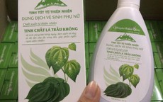 Bất chấp 'lệnh' thu hồi để tiêu hủy do không đạt chất lượng, dung dịch vệ sinh Collagen Italia Slim trầu không vẫn được bán tràn lan