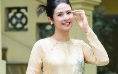 Ngọc Hân vẫn thon thả dù mang bầu 6 tháng