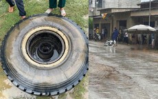 Xe tải đang chạy rơi bánh văng trúng người ngồi trên xe máy dẫn đến tử vong