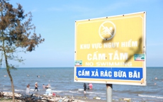 Bơi ở Rạng Đông, Nam Định: Trò chơi 'sinh tử' nơi bãi biển tự phát