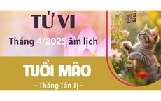 Tháng 4 âm lịch Ất Tỵ 2025, con giáp tuổi Mão rực rỡ về tài lộc, nhưng lại cần chú ý một điều đặc biệt này