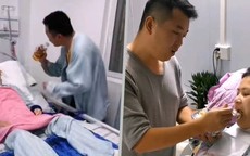 Chồng hết lòng chăm sóc, 'đánh thức' vợ sống thực vật khiến triệu người xúc động