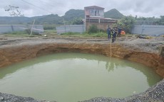 ‘Hố tử thần’ nuốt người đi xe máy có thể thuộc hệ thống ngầm phức tạp