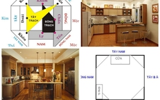 Sắp xếp vị trí và hướng bếp trong phong thủy Bát Trạch Phái ra sao để  không bị hao tài, tổn sức