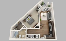 Cách hóa giải phong thủy khi xây nhà trên đất hình tam giác, tránh điều xấu