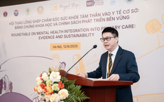 Thúc đẩy chăm sóc sức khỏe tâm thần tại y tế cơ sở: Hướng tới chính sách phát triển bền vững