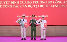 Phó Giám đốc Công an Tuyên Quang, Hòa Bình cùng được bổ nhiệm làm Phó Tư lệnh CSCĐ