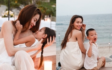 Cặp song sinh nhà Hồ Ngọc Hà gây thương nhớ bởi vóc dáng thừa hưởng từ bố mẹ