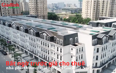 Bất ngờ trước giá cho thuê nhà phố thương mại tại Cầu Giấy, Hà Nội