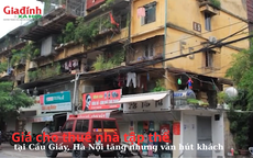 Giá cho thuê nhà tập thể tại Cầu Giấy, Hà Nội tăng nhưng vẫn hút khách