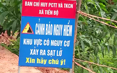 Tuyên Quang: Nhiều hố "tử thần" bất ngờ xuất hiện giữa đồng sau mưa lớn