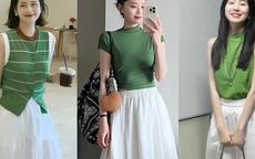 Theo đuổi phong cách Old Money, nhất định bạn cần sắm một chiếc váy trắng, mặc lên sang trọng và đẹp nhẹ bẫng