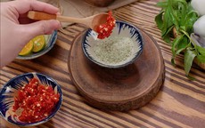 Cách làm muối rau răm thơm lừng chấm gì cũng ngon