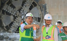 Robot đào hầm ngầm tuyến metro Nhổn – ga Hà Nội đã đến ga Văn Miếu
