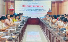 Quảng Ninh tổ chức tập huấn kỹ năng chăm sóc sức khỏe tâm thần cho trẻ em