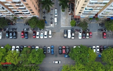 Hà Nội: Bãi xe không phép 'cát cứ' sân chung cư, thách thức pháp luật ở phường Yên Hòa