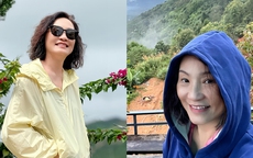 Mặt mộc ở tuổi 63 của nghệ sĩ Hồng Đào