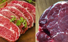 Mẹo phân biệt thịt bò với thịt lợn, thịt trâu giả bò