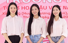 Sau 3 tháng đăng quang, Hoa hậu Hà Trúc Linh và Á hậu Châu Anh, Vân Nhi có dự án nhân ái đầu tiên