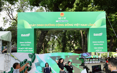 Đã sẵn sàng cho 'Ngày Dinh dưỡng cộng đồng Việt Nam' lần thứ 5 diễn vào sáng mai 28/9