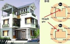 Đây là lý do tại sao khi chọn đất xây nhà không nên bị khuyết góc