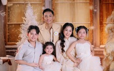 Lời chúc mừng năm mới ý nghĩa, cùng hình ảnh 3 con trai - gái đẹp như mơ của gia đình Khánh Thi - Phan Hiển