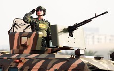 Dàn khí tài hiện đại của lực lượng Công an tham gia bảo vệ Đại hội XIV của Đảng