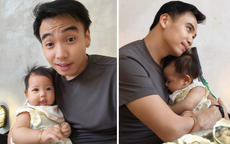 Chồng H'Hen Niê khoe khoảnh khắc 'u mê' con gái