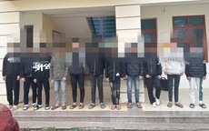 Khởi tố 11 thanh, thiếu niên mang hung khí rượt đuổi đánh nhau ở Thái Nguyên