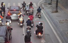 Hà Nội: Danh sách 42 trường hợp không đội mũ bảo hiểm bị Camera AI 'tóm gọn' ngày 21/1