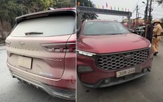 Hà Nội: Tài xế ô tô để bùn đất che kín biển số 'từ 4 ngày trước' bị xử phạt 23 triệu đồng 