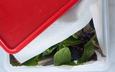 Các bước bảo quản rau trong tủ lạnh tươi lâu trong những ngày Tết Nguyên đán chỉ bằng 1 tờ giấy