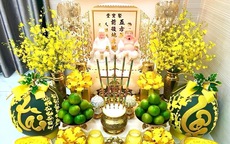 Top cắm hoa bàn thờ đẹp Tết 2026, đơn giản ý nghĩa