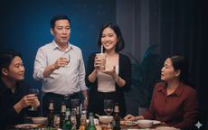 Tiệc cuối năm toàn bị sếp ép rượu, sao không thể thay bằng trà sữa?