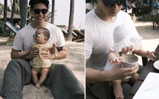 Con gái Ngô Thanh Vân gây chú ý với ‘má bánh bao' phúng phính, đáng yêu