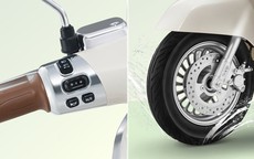 Xe máy điện giá 22 triệu đồng ở Việt Nam thiết kế cổ điển, trang bị động cơ mạnh, pin Graphene, rẻ hơn Vision, chỉ như xe số Wave Alpha