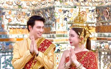 Khoảnh khắc tình tứ của Việt Anh - Quỳnh Nga ở Thái Lan