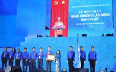 Hội Liên hiệp thanh niên Việt Nam kỷ niệm 70 năm và đón nhận Huân chương Lao động hạng Nhất