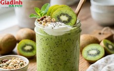 Bí quyết làm sinh tố kiwi chua ngọt chuẩn vị, uống một ngụm là tỉnh cả người
